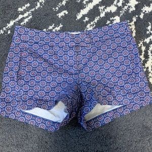 J Crew Patterned Shorts